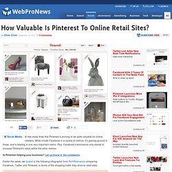 How Valuable Is Pinterest To Online Retail Sites?