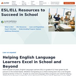 Over 50 Valuable ESL & ELL Student Resources 