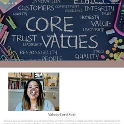 Values Card Sort