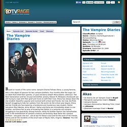 The Vampire Diaries Online Series Summary