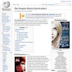 The Vampire Diaries (novel series)