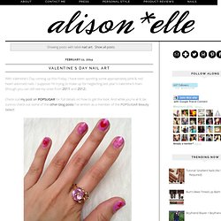 alison*elle: nail art