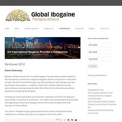 Global Ibogaine Therapist Alliance