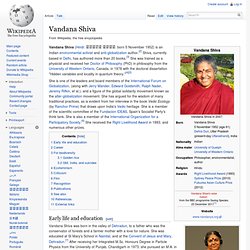 Vandana Shiva