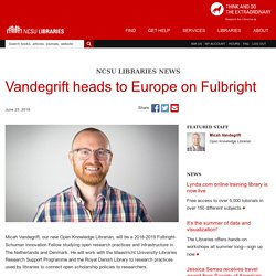 Vandegrift heads to Europe on Fulbright