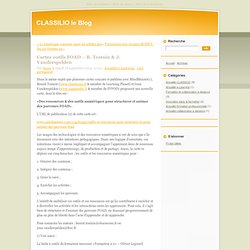 Cartes outils FOAD – B. Tostain & J. Vanderspelden - CLASSILIO le Blog