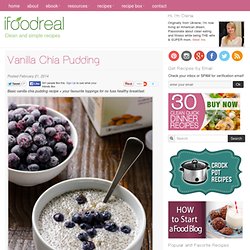 Vanilla Chia Pudding