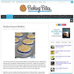 Vanilla Coconut Muffins