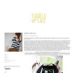 vanilla & lace: DIY camera purse/bag