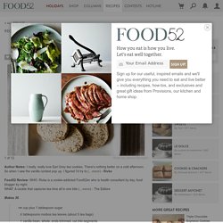 Vanilla Rooibos Tea Cookies recipe on Food52.com