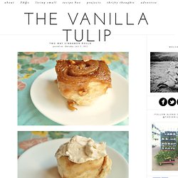 The Vanilla Tulip: Two Way Cinnamon Rolls