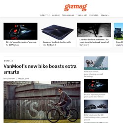 VanMoof's new bike boasts extra smarts