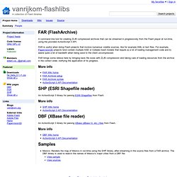 vanrijkom-flashlibs - A collection of Flash libraries