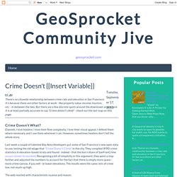 GeoSprocket Community Jive
