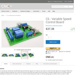 C6 - Variable Speed Control Board