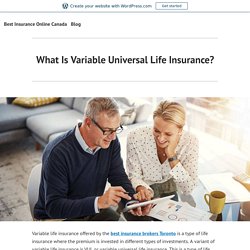 What Is Variable Universal Life Insurance?