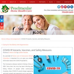 COVID-19 Variants, Vaccines, and Safety Measures