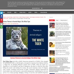 Various Themes in Aravind Adiga's The White Tiger ~ All About English Literature