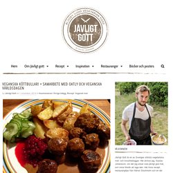 Jävligt gott - en blogg om vegetarisk mat och vegetariska recept för alla, lagad enkelt och jävligt gott.