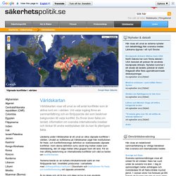 Världskartan - Sakerhetspolitik.se