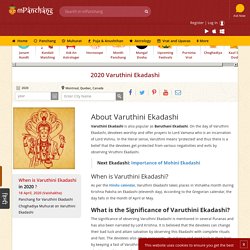 Varuthini Ekadashi 2020 Date and Time, Muhurat, Vrat Benefits