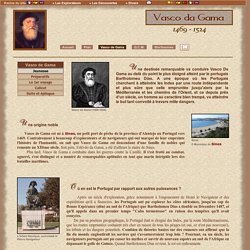 Vasco de Gama - Biographie (1459 - 1524)