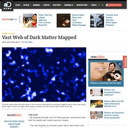 Vast Web of Dark Matter Mapped