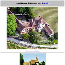 Les châteaux de Begnins