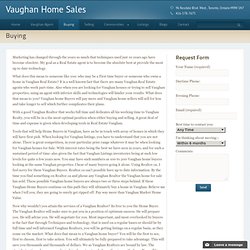 Find/Buy Vaughan Homes for Sale – New Hoses for sale in Vaughan Ontario