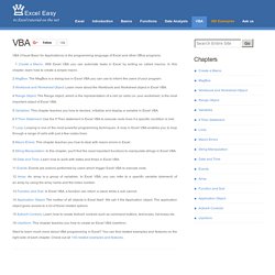 Excel VBA Tutorial - Easy Excel Macros