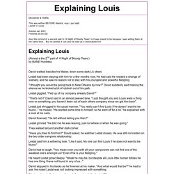 VC Fict Explaining Louis