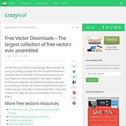 Free Vector Downloads - The largest collection of free vectors ever assembled