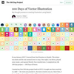 100 Days of Vector Illustration – The 100 Day Project