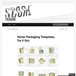 Vector Packaging Templates, Try It Out.