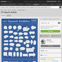 127 Speech Bubble