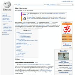 Neo-Vedanta