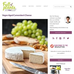 Vegan Aged Camembert Cheese - Full of Plants