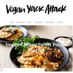 Vegan Cheesy Sweet Potato Pierogi