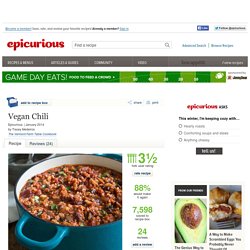 Vegan Chili Recipe