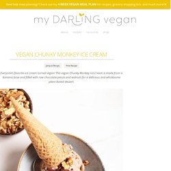 Vegan Chunky Monkey Ice Cream