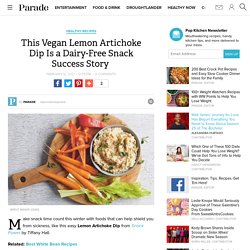Best Vegan Lemon Artichoke Dip Recipe