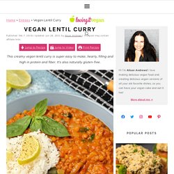 Vegan Lentil Curry