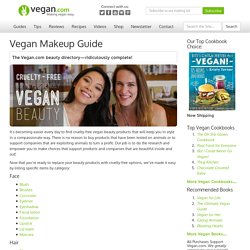 Vegan Makeup Guide