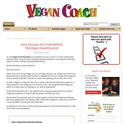 Your Vegan Food Pyramid