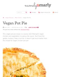 Vegan Pot Pie Recipe with a Flaky Crust - Namely Marly