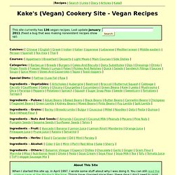 Kake's Vegan Cookery