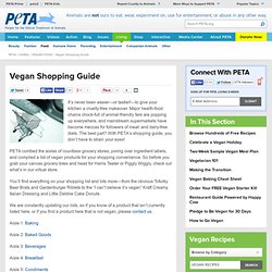 Vegan Shopping Guide