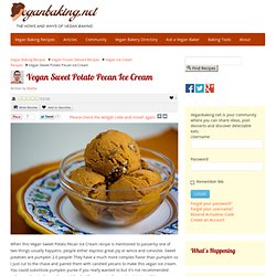 Vegan Sweet Potato Pecan Ice Cream