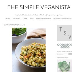THE SIMPLE VEGANISTA: CURRIED CHICKPEA SALAD
