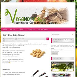 VeganomicalDairy-Free Brie, Yippee! - Veganomical